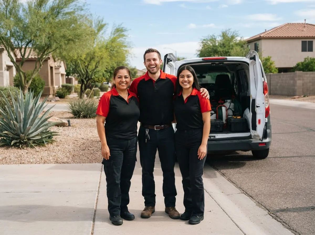 Desert Sparrow Pest Control pest control service team in Chandler, AZ